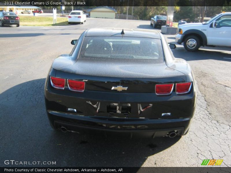 Black / Black 2011 Chevrolet Camaro LS Coupe