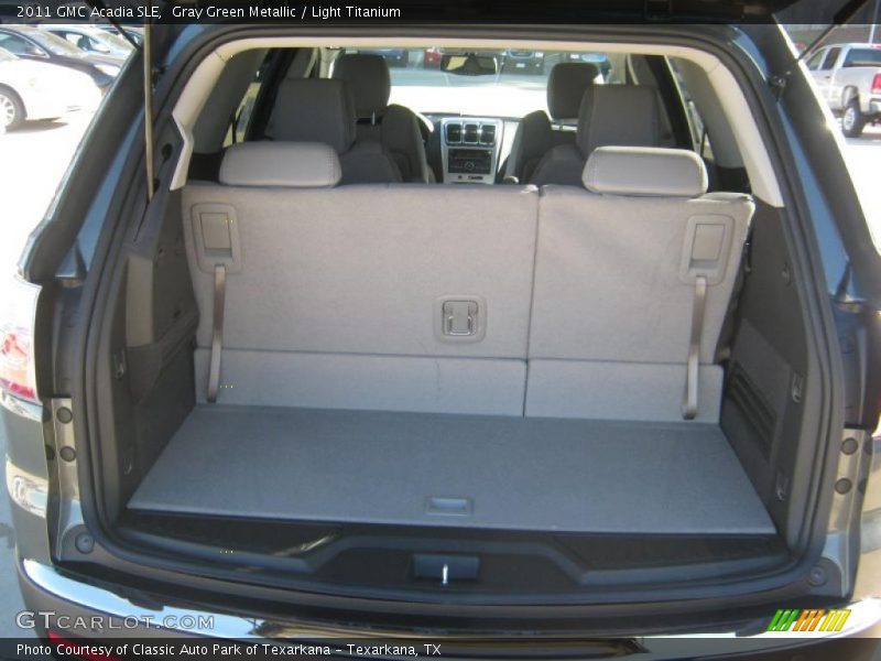 Gray Green Metallic / Light Titanium 2011 GMC Acadia SLE