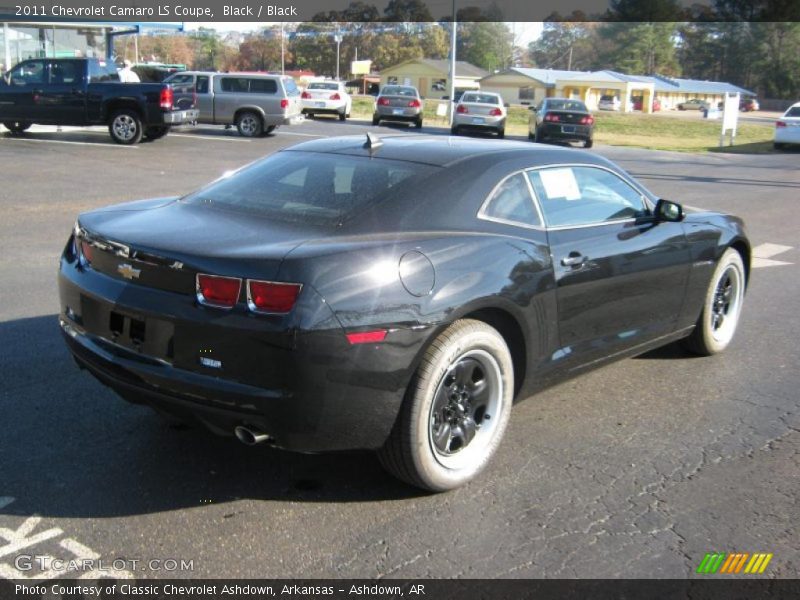 Black / Black 2011 Chevrolet Camaro LS Coupe