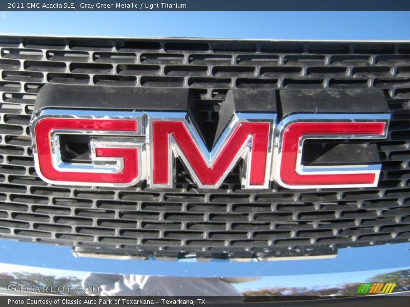 Gray Green Metallic / Light Titanium 2011 GMC Acadia SLE