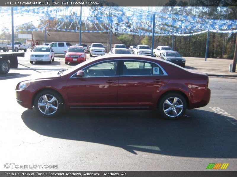 Red Jewel Tintcoat / Ebony 2011 Chevrolet Malibu LT