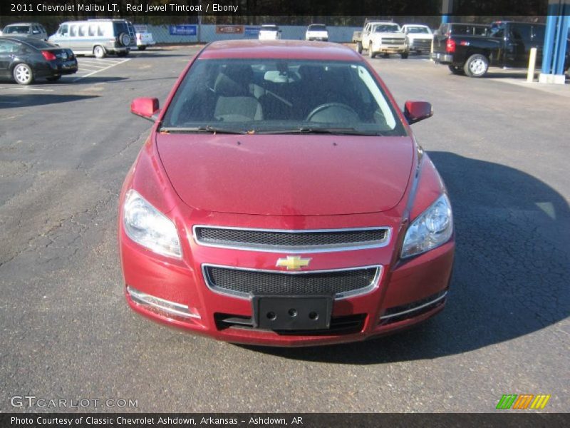 Red Jewel Tintcoat / Ebony 2011 Chevrolet Malibu LT