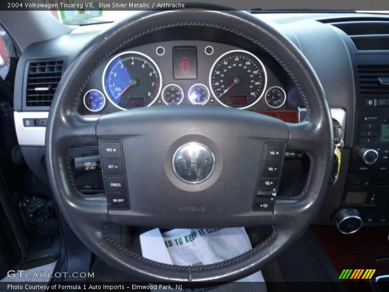 Blue Silver Metallic / Anthracite 2004 Volkswagen Touareg V8