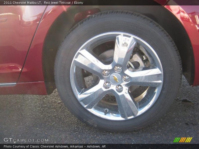Red Jewel Tintcoat / Ebony 2011 Chevrolet Malibu LT