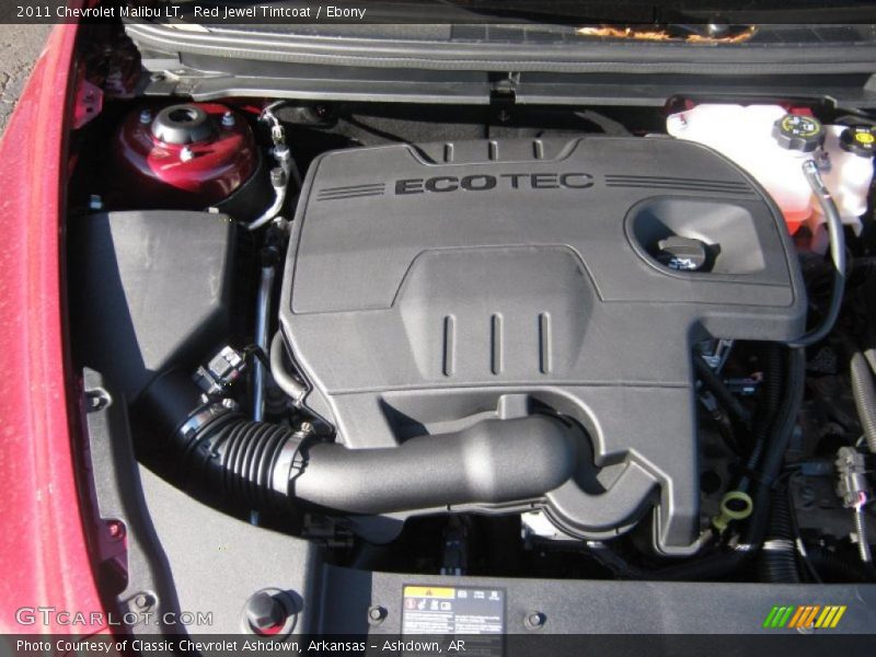 Red Jewel Tintcoat / Ebony 2011 Chevrolet Malibu LT
