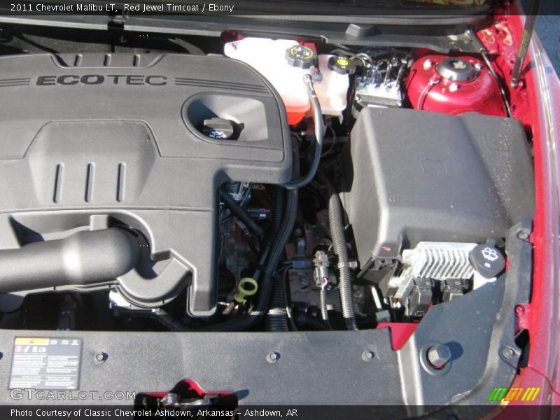 Red Jewel Tintcoat / Ebony 2011 Chevrolet Malibu LT