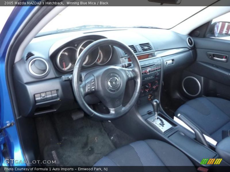 Winning Blue Mica / Black 2005 Mazda MAZDA3 s Hatchback