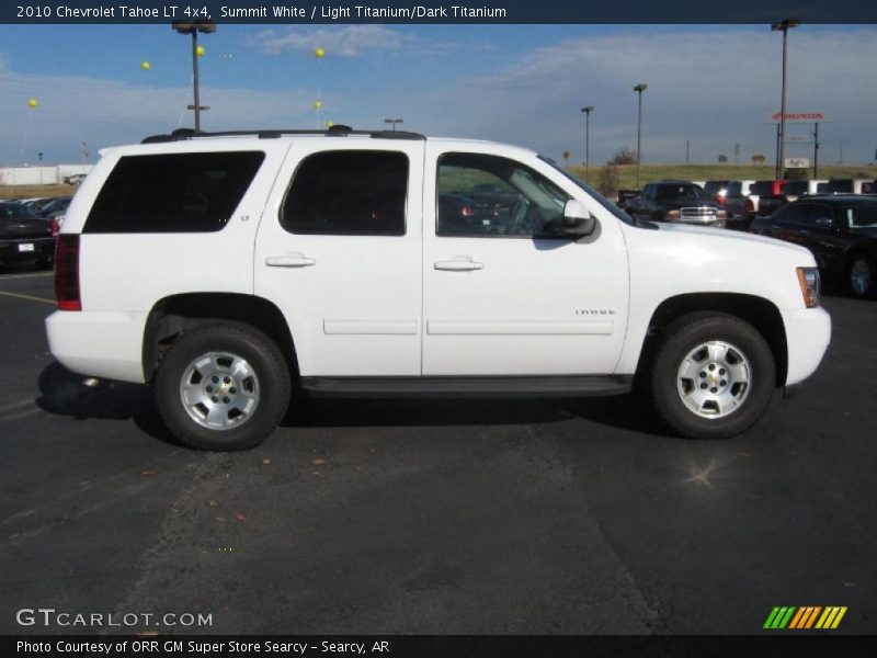Summit White / Light Titanium/Dark Titanium 2010 Chevrolet Tahoe LT 4x4