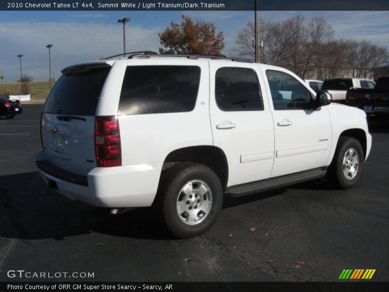 Summit White / Light Titanium/Dark Titanium 2010 Chevrolet Tahoe LT 4x4