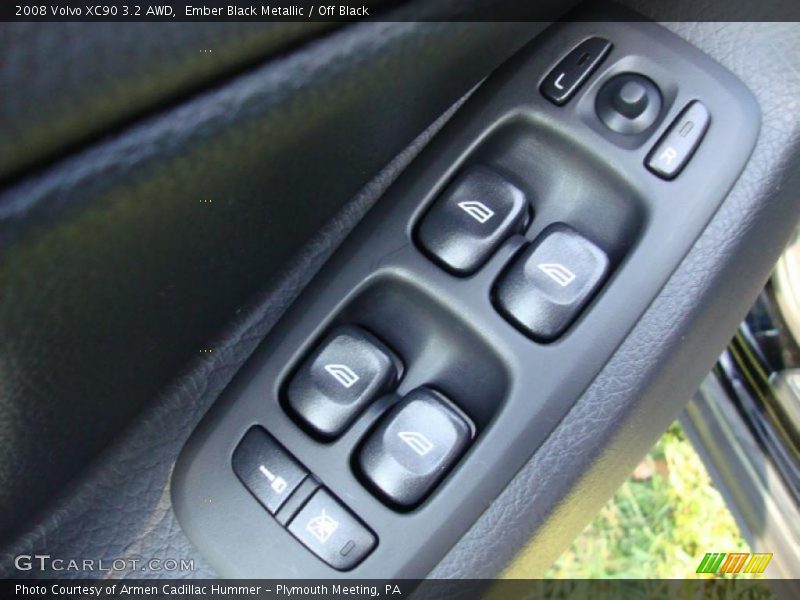 Ember Black Metallic / Off Black 2008 Volvo XC90 3.2 AWD