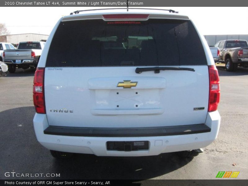 Summit White / Light Titanium/Dark Titanium 2010 Chevrolet Tahoe LT 4x4