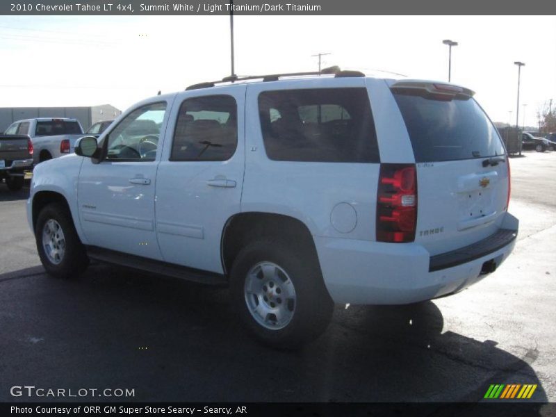 Summit White / Light Titanium/Dark Titanium 2010 Chevrolet Tahoe LT 4x4