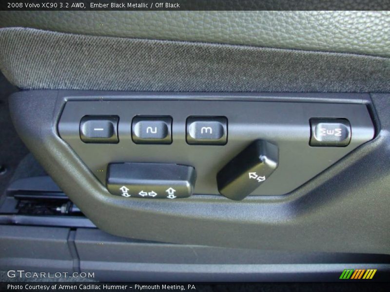Ember Black Metallic / Off Black 2008 Volvo XC90 3.2 AWD