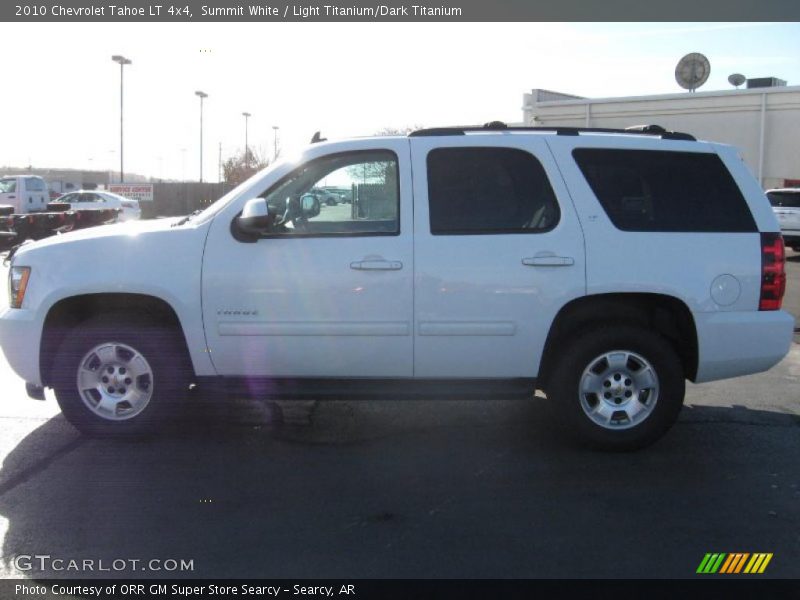 Summit White / Light Titanium/Dark Titanium 2010 Chevrolet Tahoe LT 4x4