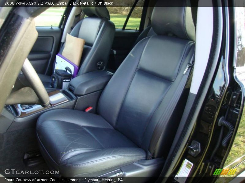 Ember Black Metallic / Off Black 2008 Volvo XC90 3.2 AWD