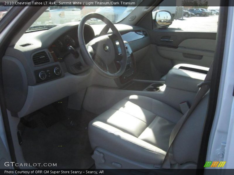 Summit White / Light Titanium/Dark Titanium 2010 Chevrolet Tahoe LT 4x4