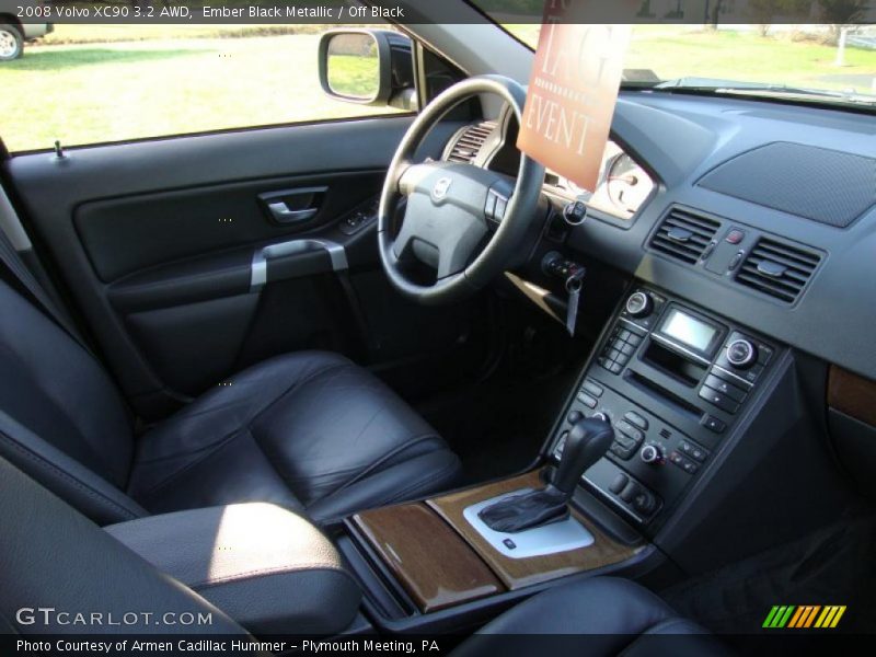 Ember Black Metallic / Off Black 2008 Volvo XC90 3.2 AWD
