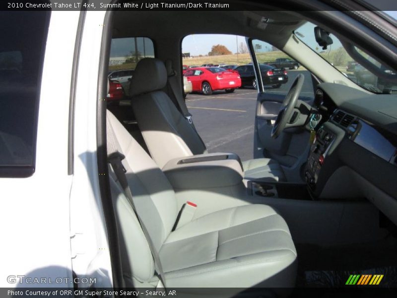 Summit White / Light Titanium/Dark Titanium 2010 Chevrolet Tahoe LT 4x4