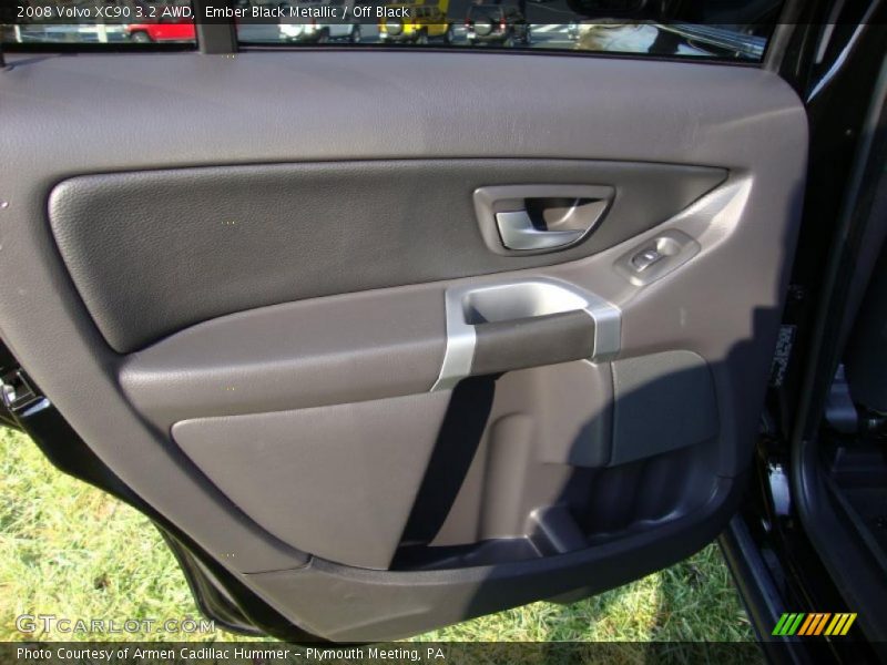 Ember Black Metallic / Off Black 2008 Volvo XC90 3.2 AWD