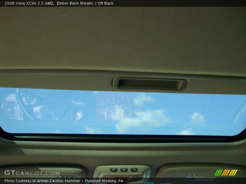 Ember Black Metallic / Off Black 2008 Volvo XC90 3.2 AWD