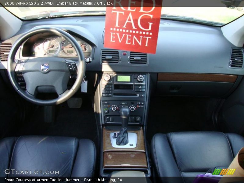 Ember Black Metallic / Off Black 2008 Volvo XC90 3.2 AWD