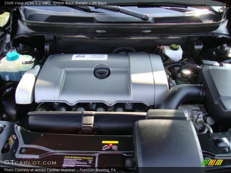 Ember Black Metallic / Off Black 2008 Volvo XC90 3.2 AWD