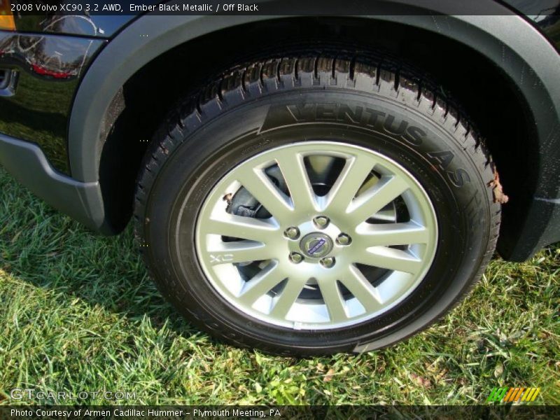 Ember Black Metallic / Off Black 2008 Volvo XC90 3.2 AWD