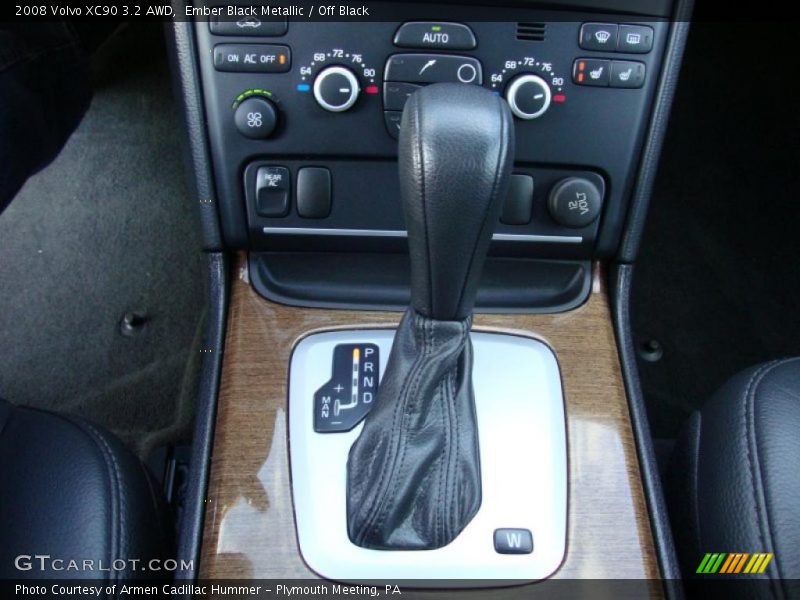 Ember Black Metallic / Off Black 2008 Volvo XC90 3.2 AWD