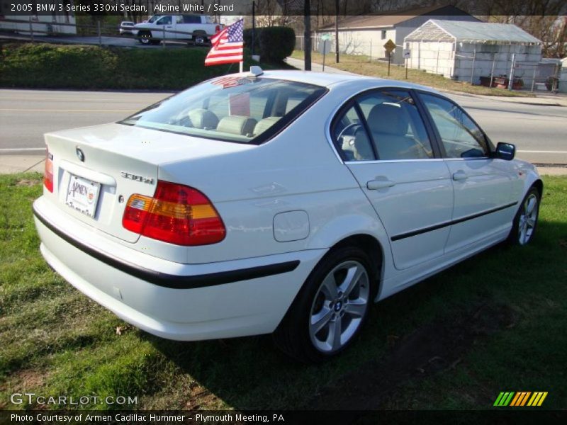 Alpine White / Sand 2005 BMW 3 Series 330xi Sedan