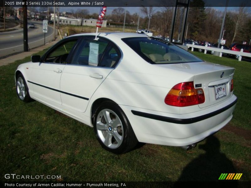  2005 3 Series 330xi Sedan Alpine White