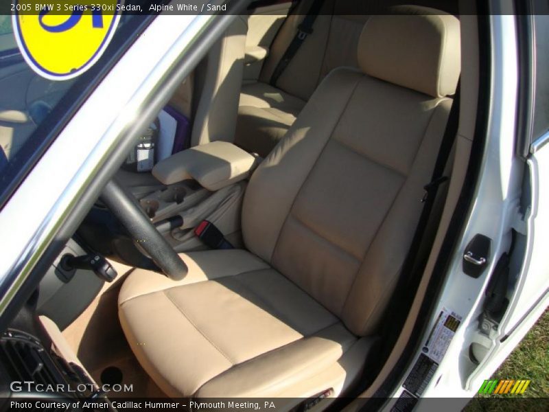 Alpine White / Sand 2005 BMW 3 Series 330xi Sedan