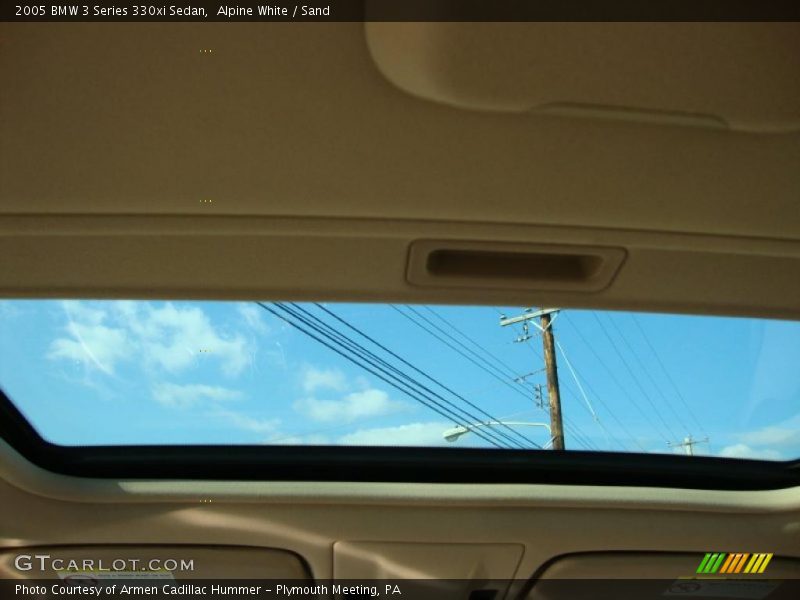 Alpine White / Sand 2005 BMW 3 Series 330xi Sedan