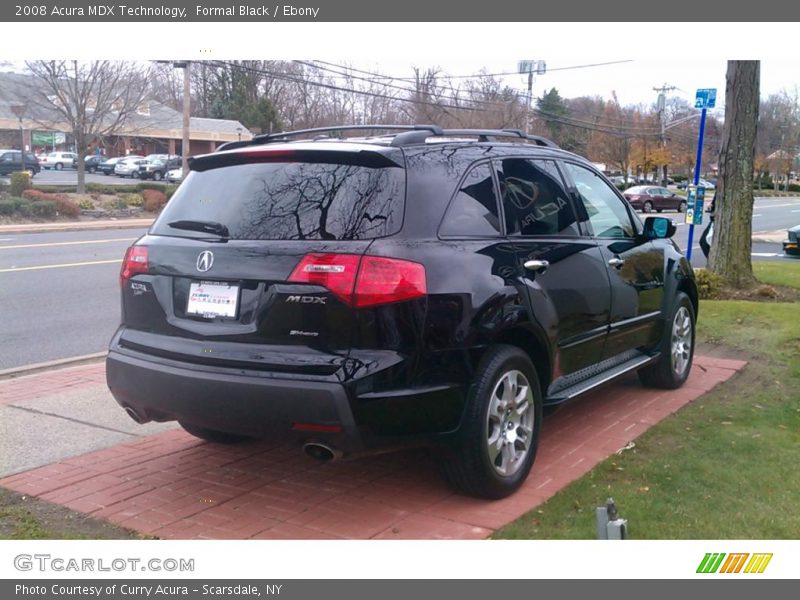 Formal Black / Ebony 2008 Acura MDX Technology