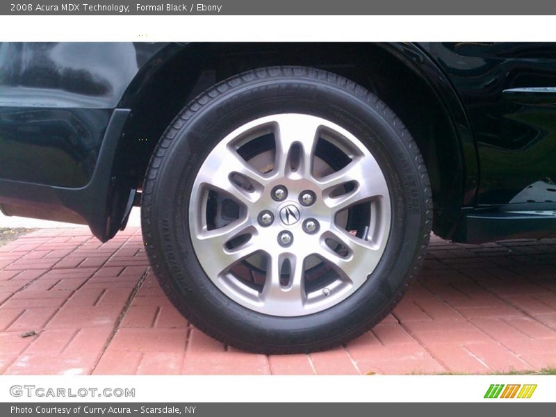 Formal Black / Ebony 2008 Acura MDX Technology