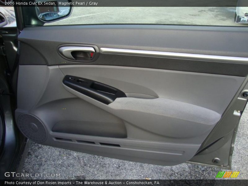 Magnetic Pearl / Gray 2006 Honda Civic EX Sedan