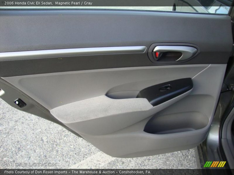 Magnetic Pearl / Gray 2006 Honda Civic EX Sedan