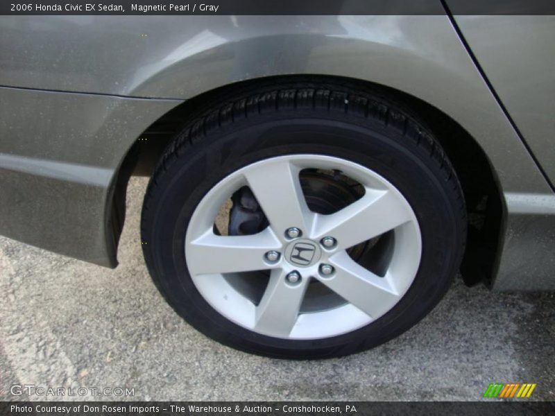 Magnetic Pearl / Gray 2006 Honda Civic EX Sedan