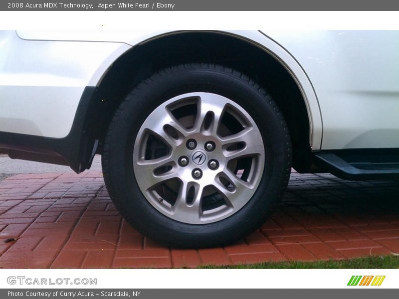 Aspen White Pearl / Ebony 2008 Acura MDX Technology