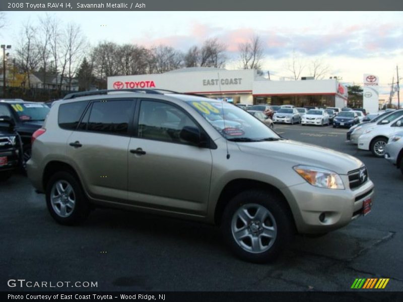 Savannah Metallic / Ash 2008 Toyota RAV4 I4