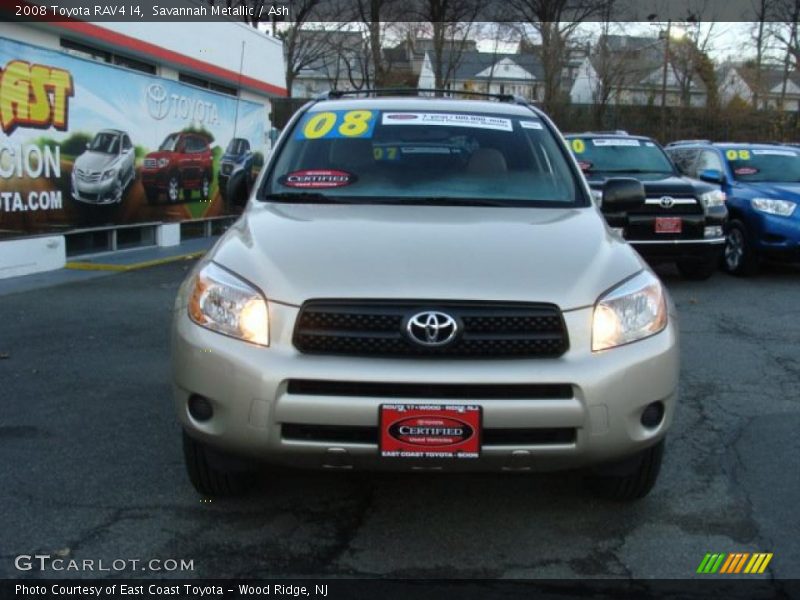 Savannah Metallic / Ash 2008 Toyota RAV4 I4