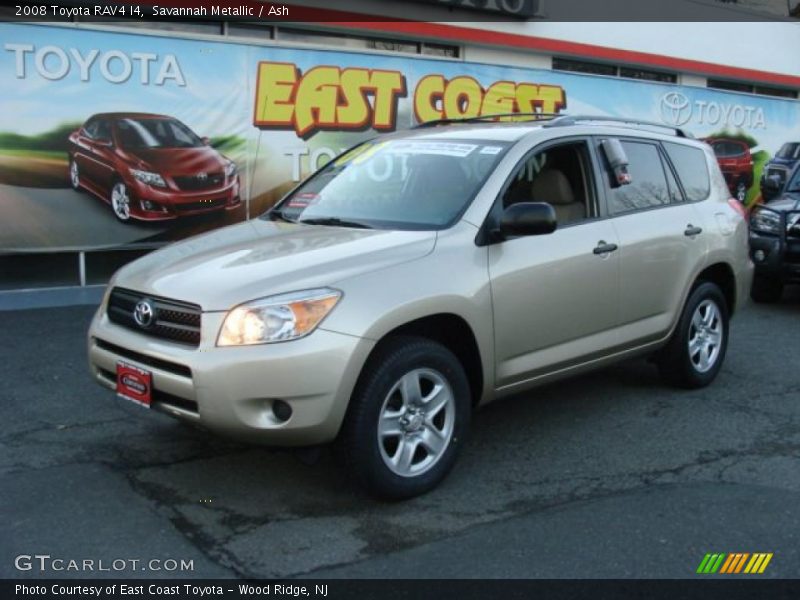 Savannah Metallic / Ash 2008 Toyota RAV4 I4