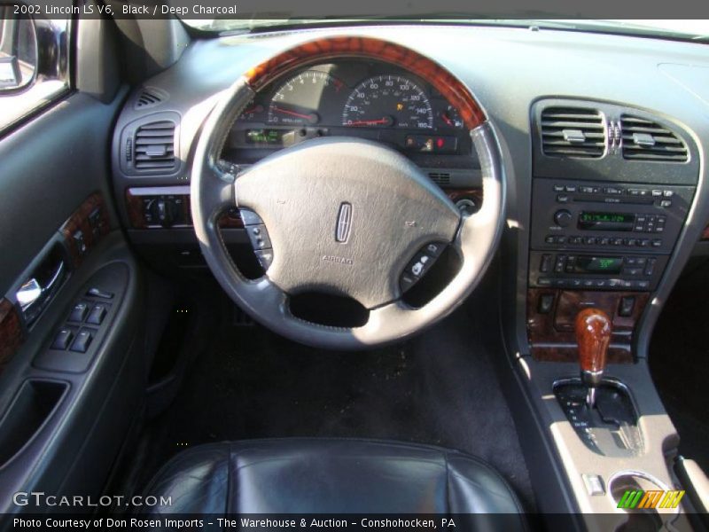Black / Deep Charcoal 2002 Lincoln LS V6