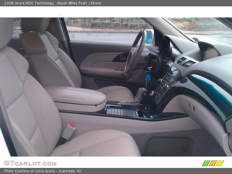 Aspen White Pearl / Ebony 2008 Acura MDX Technology