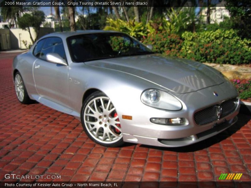 Grigio Touring (Metallic Silver) / Nero (Black) 2006 Maserati GranSport Coupe