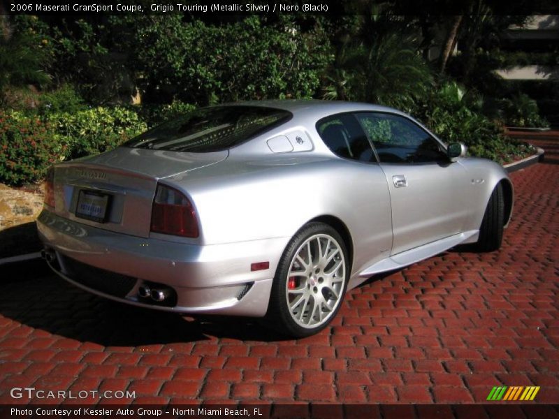 Grigio Touring (Metallic Silver) / Nero (Black) 2006 Maserati GranSport Coupe