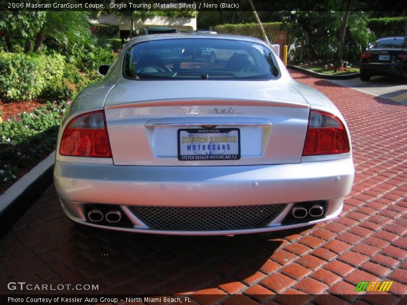 Grigio Touring (Metallic Silver) / Nero (Black) 2006 Maserati GranSport Coupe