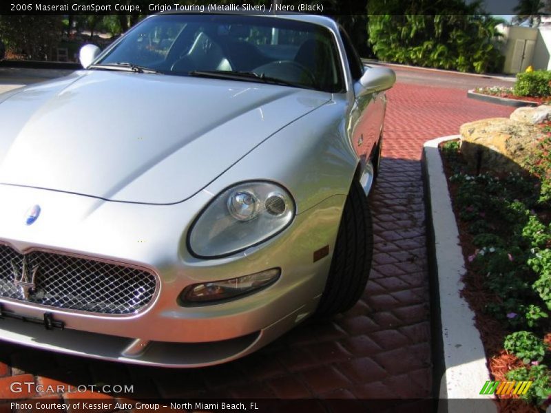 Grigio Touring (Metallic Silver) / Nero (Black) 2006 Maserati GranSport Coupe