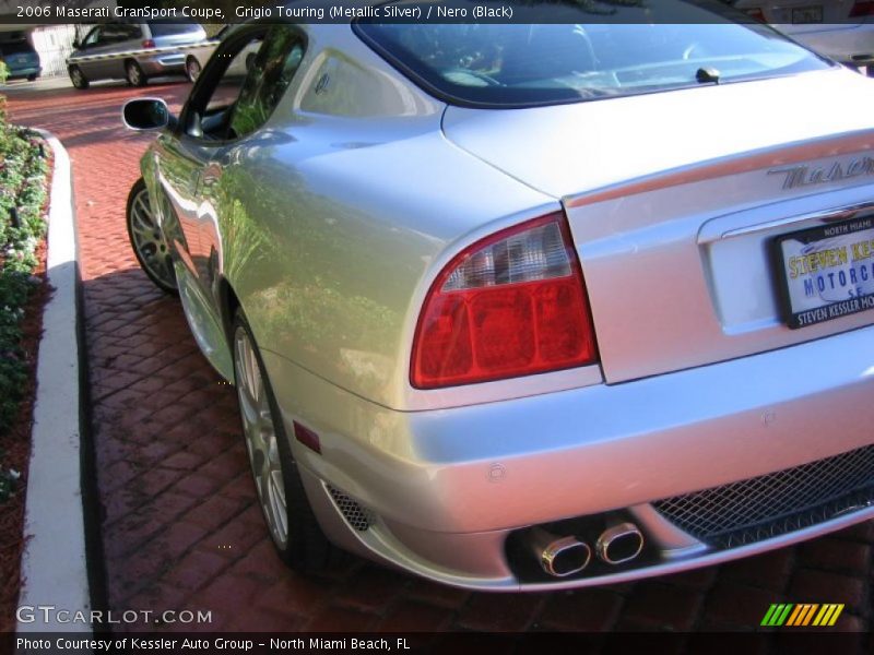 Grigio Touring (Metallic Silver) / Nero (Black) 2006 Maserati GranSport Coupe