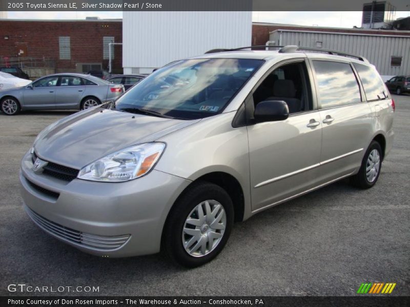 Silver Shadow Pearl / Stone 2005 Toyota Sienna LE