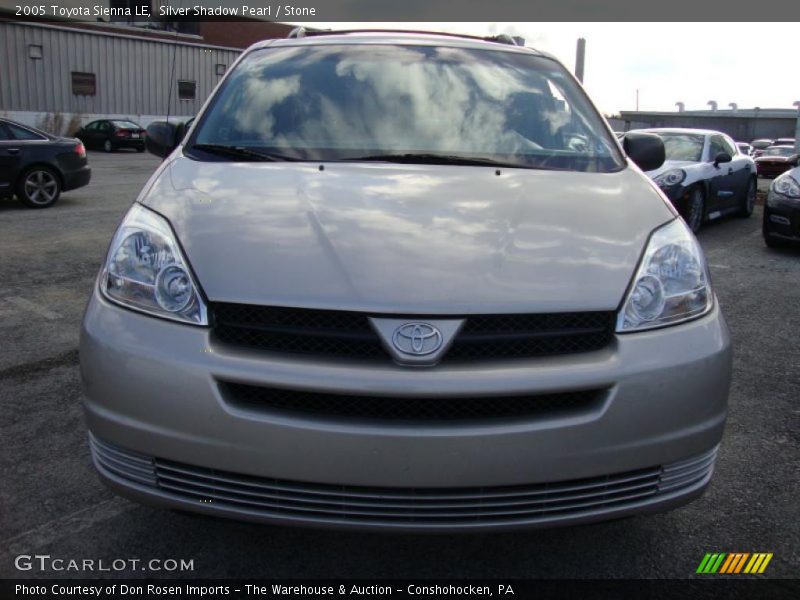 Silver Shadow Pearl / Stone 2005 Toyota Sienna LE